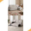 Canapé modulaire convertible rembourré avec méridienne coulissante-399387765