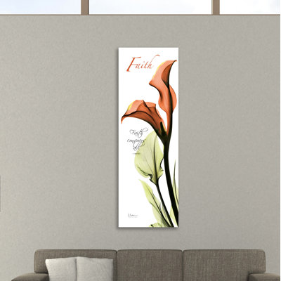 "Calla Lily Faith", toile tendue par Albert Koetsier