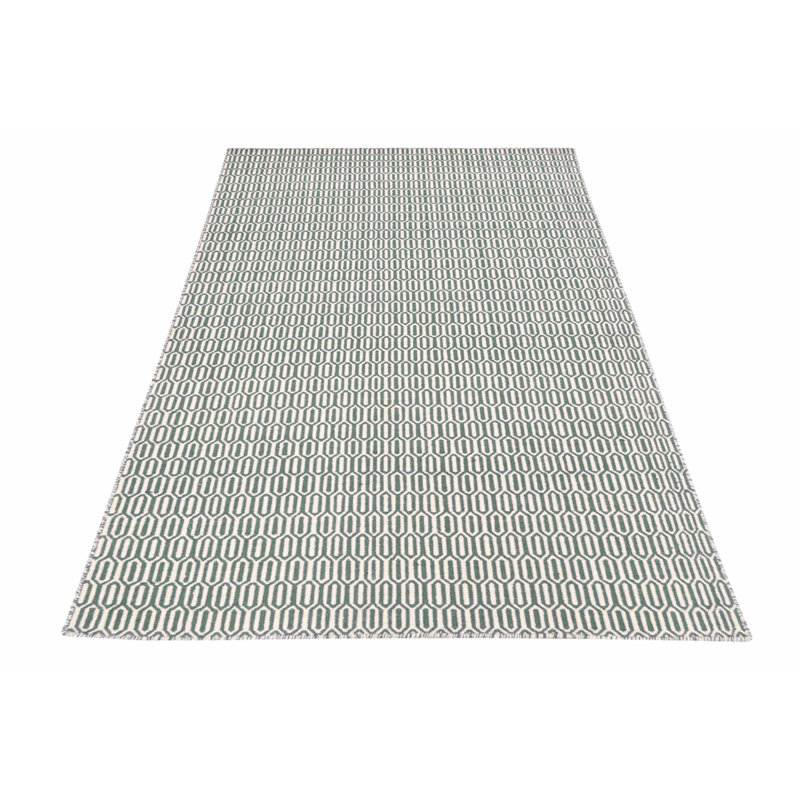 Serena Geometric Flatweave Area Rug, Rectangle 140 x 200cm