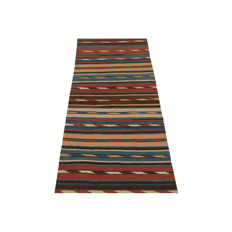 Kilim & Flat Weave One-of-a-Kind 4'2"x5'2" Area Rug
