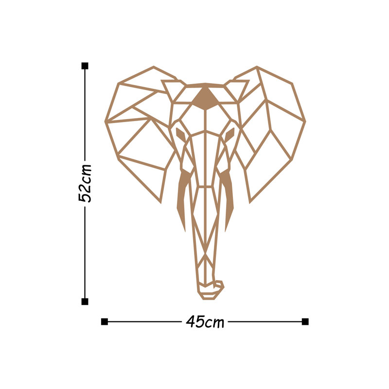 Animals Wall Decor, Copper