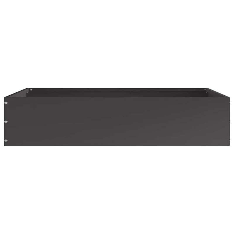 Steel Hardware, Black, 13cm H x 60cm W
