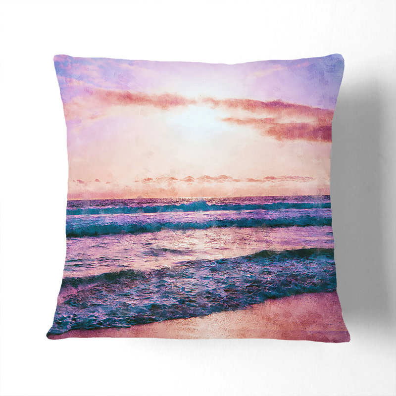 Square Throw Cushion, 55cm H x 55cm W x 20cm D, Black