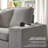 Saidee Chenille Abstract Arm Loveseat-564118550-573012931