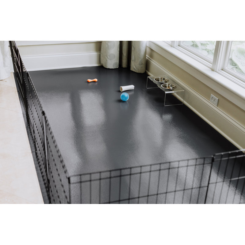 Protecteur de plancher pour animaux en céramique, Gris ardoise