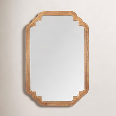 Veliko Solid Wood Accent Wall Mirror