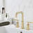 Widespread Bathroom Faucet with Drain Assembly-100863769