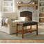Banc de rangement en similicuir Aavan