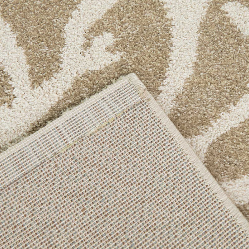 Tapis brun clair Almaguer, Rectangle 7 pi 10,5 po x 10 pi 0,1 po