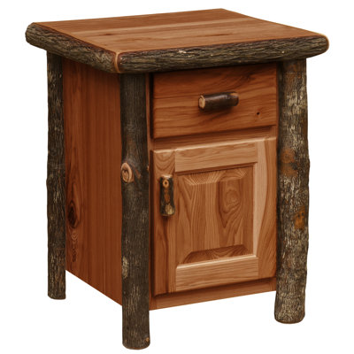 Table de chevet Fireside Lodge Hickory