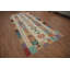 Tapis oriental géométrique en laine Kilim 5 x 11