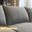 Canapé modulaire convertible avec méridienne réversible Manusite-595962100