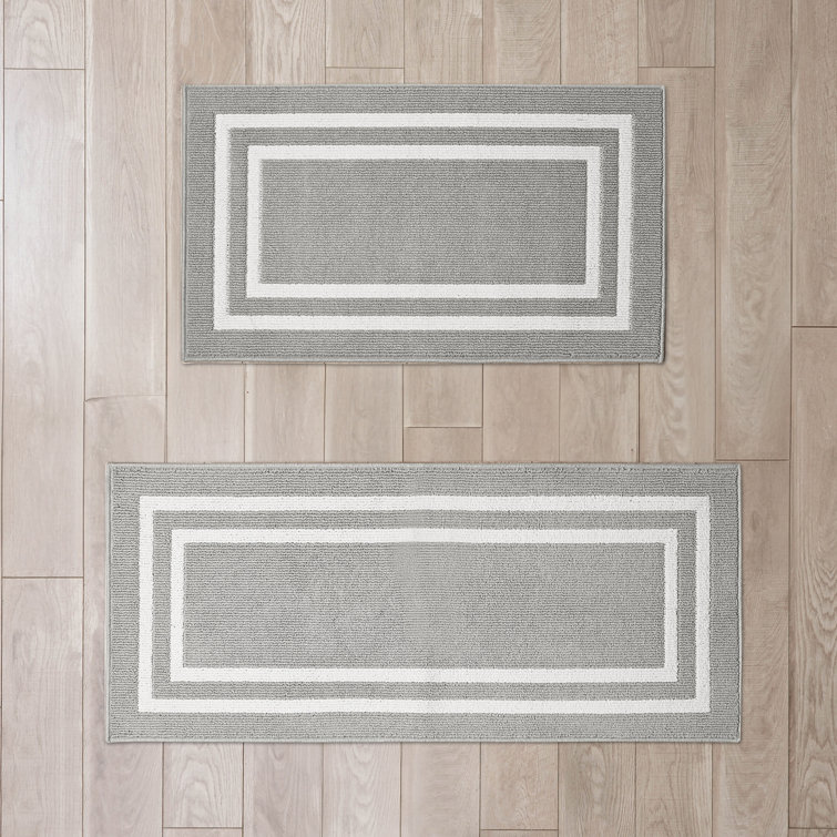 Nautica Double Line Machine Washable All Loop Tufted Rugs