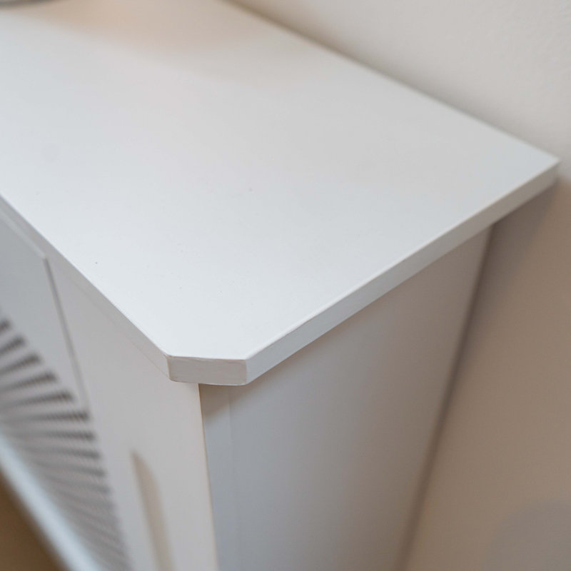 Pitts Diamond White Radiator Cover