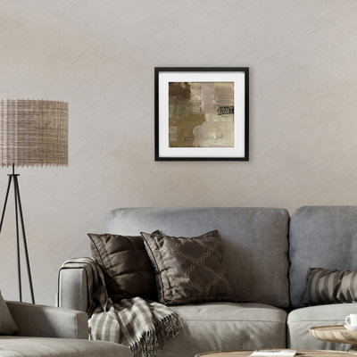 «Indulged Homage Composition», reproduction d'art sous verre encadrée par Brent Baker
