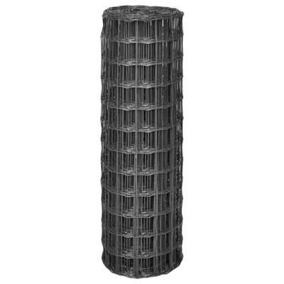 Lunado Grey Metal Wire/Mesh Fence