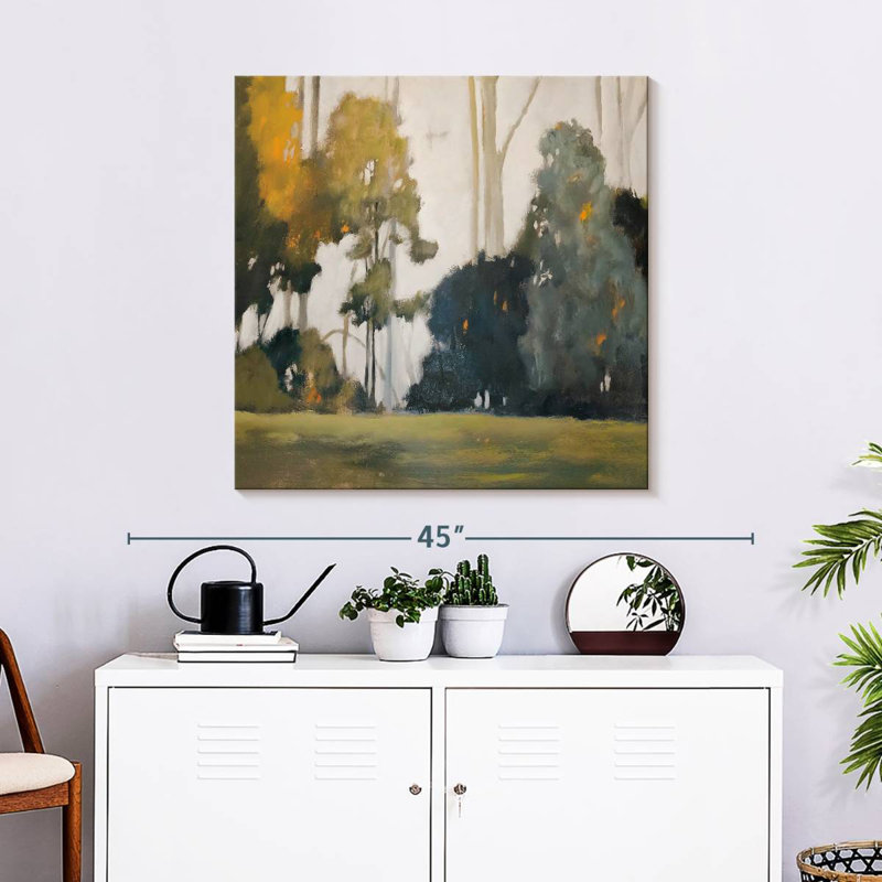 Woodlands, peinture, H 30 po x l 30 po