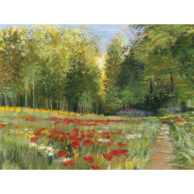 «Field of Flowers» par Carol Rowan - reproduction d'art sur toile tendue