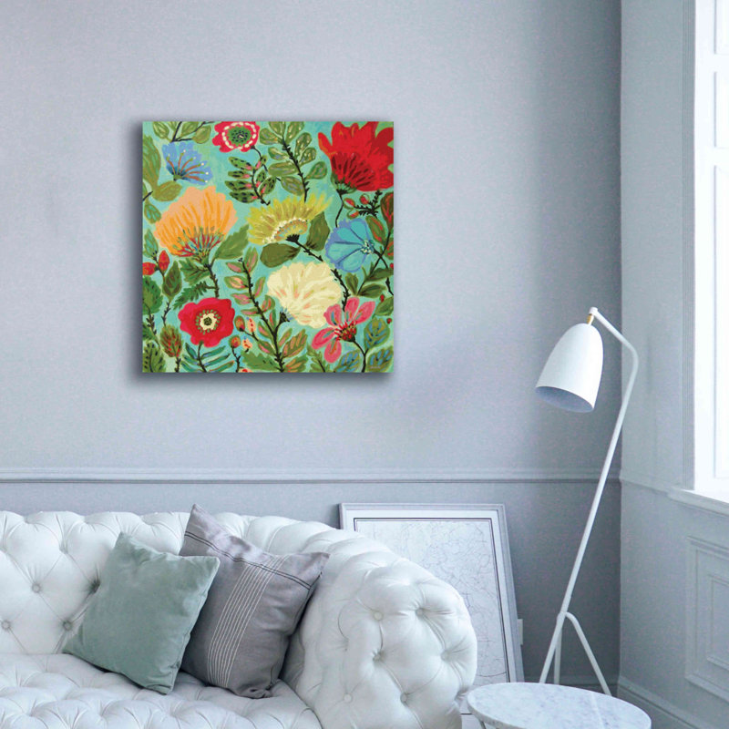 «Freedom Garden» par Karen Fields, estampe numérique sur toile, H 37 po x l 37 po x P 1,5 po