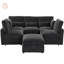 Canapé modulaire en chenille-1700176483