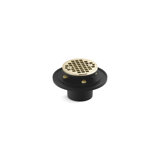 Clearflo Round Brass Tile-In Shower Drain