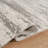 Adney Gray & Ivory Abstract High-Low Modern Rug-2693490-2693489