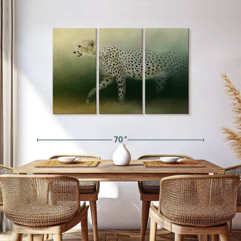 Brampt Cheetah On The Prowl, 36" H x 57" W