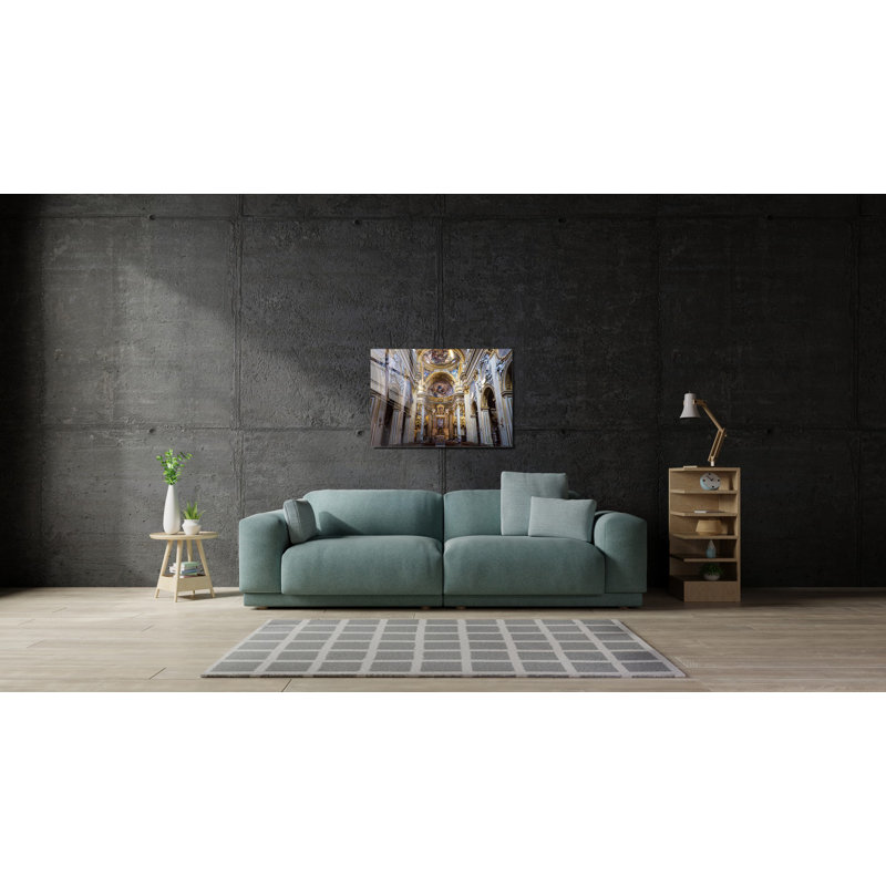 Superbe peinture murale en verre trempé 27,6 po x 39,4 po | 100% verre trempé, épaisseur: 0,16 pouce | Décoration élégante pour le salon ou le bureau, durable et facile à nettoyer, idée de cadeau parfaite