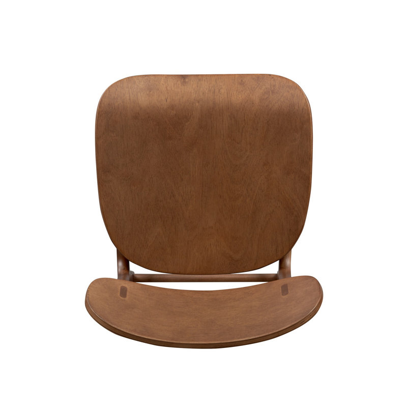 Tabouret Luzmarie, Tabouret de bar (siège d’une hauteur de 30 po), Brun foncé