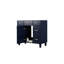 Armoire de salle de bain bleu marine - Complétez votre meuble-lavabo avec une solution élégante