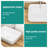 Modern White Ceramic 20X15 Inch Rectangular Bathroom Vessel Sink - Stain , Simple Countertop Installation, Graceful For Different Settings Various Locations