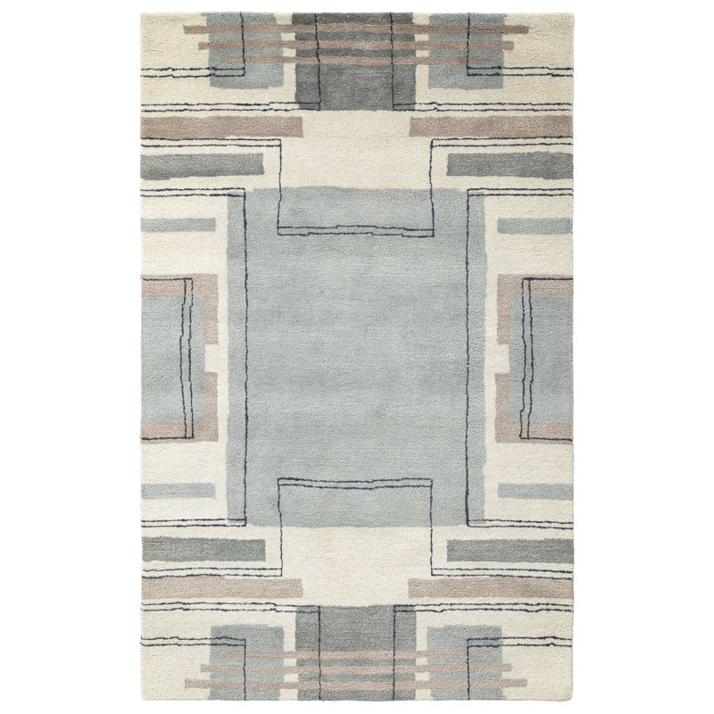 Hand Tufted Wool Palomina Indoor Area Rug, Rectangle 7'6" x 9'6"