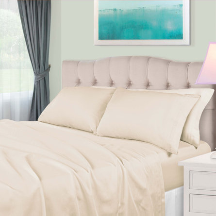 Egyptian Cotton Deep Pocket Solid 650 Thread Count Sheet Set