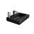 Matt Black Quartz Basin For Bathroom - Enhance Durability Elegant Integrated-1450464063