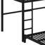Metal Separable Bunk Beds With Raised Security Fence-1730146946