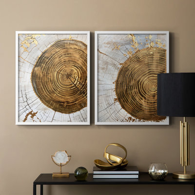 ABSTRACT Series CXLII - Reproduction encadrée de qualité supérieure - prête à être accrochée - aucun clou requis - aucun clou requis