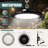 4-Pack 400W Dimmable Bright Round LED UFO High Bay Ceiling Light