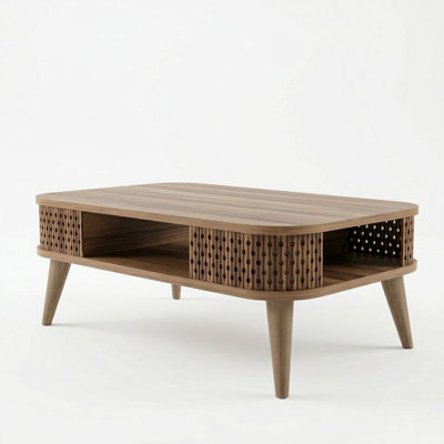 Calliope Coffee Table with Open Shelving