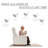 Recliner Chair PU Leather Massage Chair Single Sofa Recliner with Footrest Remote Control for Home, Beige-1446407250