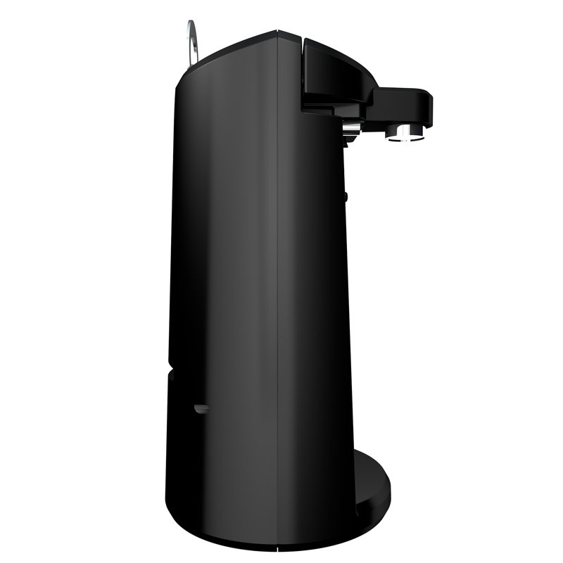 Black Extra-Tall Plastic Electric Can Opener with Multi-Tool