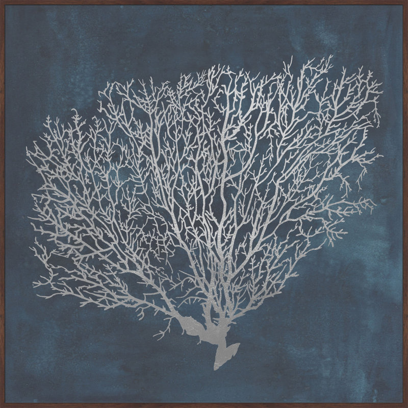 « inversed sea fan vii », impression sur toile, H 12 po x l 12 po x P 1,5 po