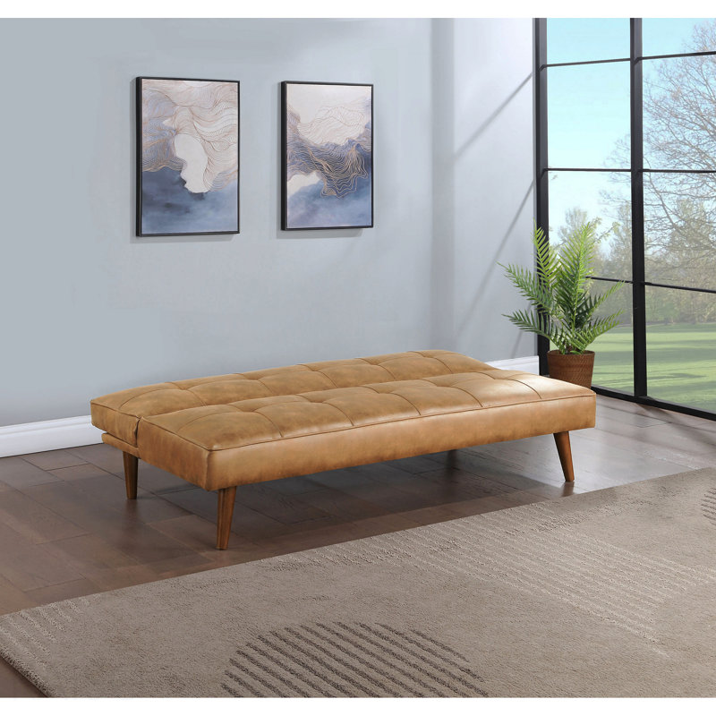 Canapé-lit convertible brun Saddle