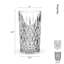 Harding 12 oz. Pressed Collins Tumbler