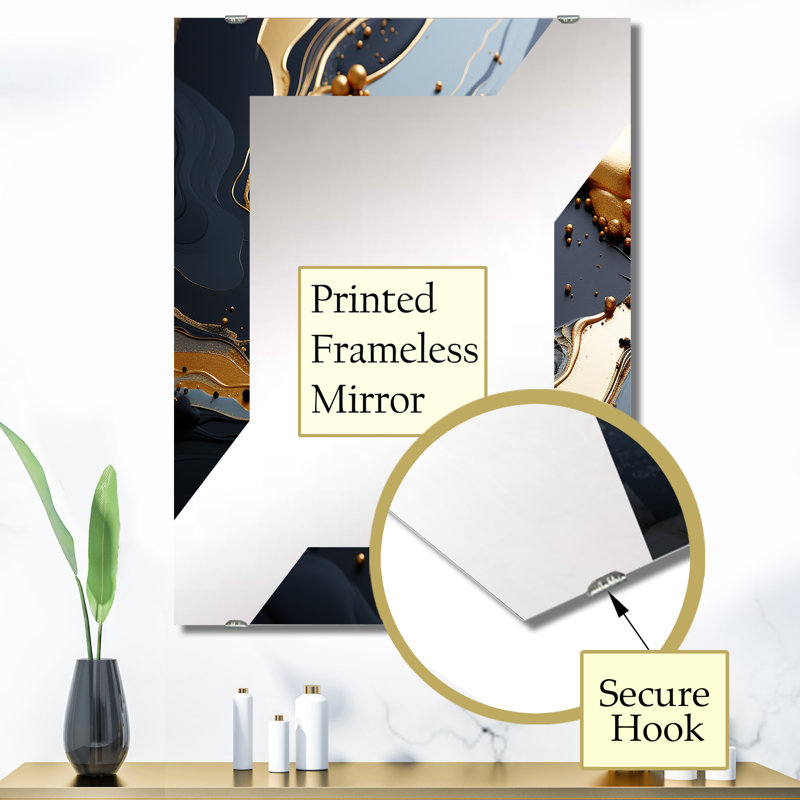 Ramspoth Rectangle Mirror, 40" x 30"