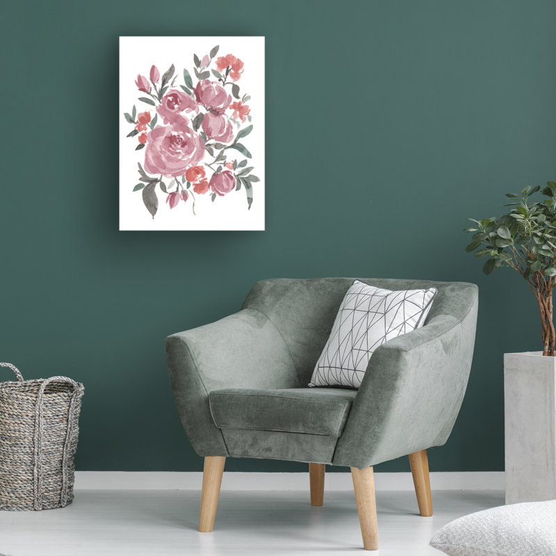 Art mural sur toile Winston Porter Amanda Cook Rosebush II WAG37591, H 32 po x l 24 po