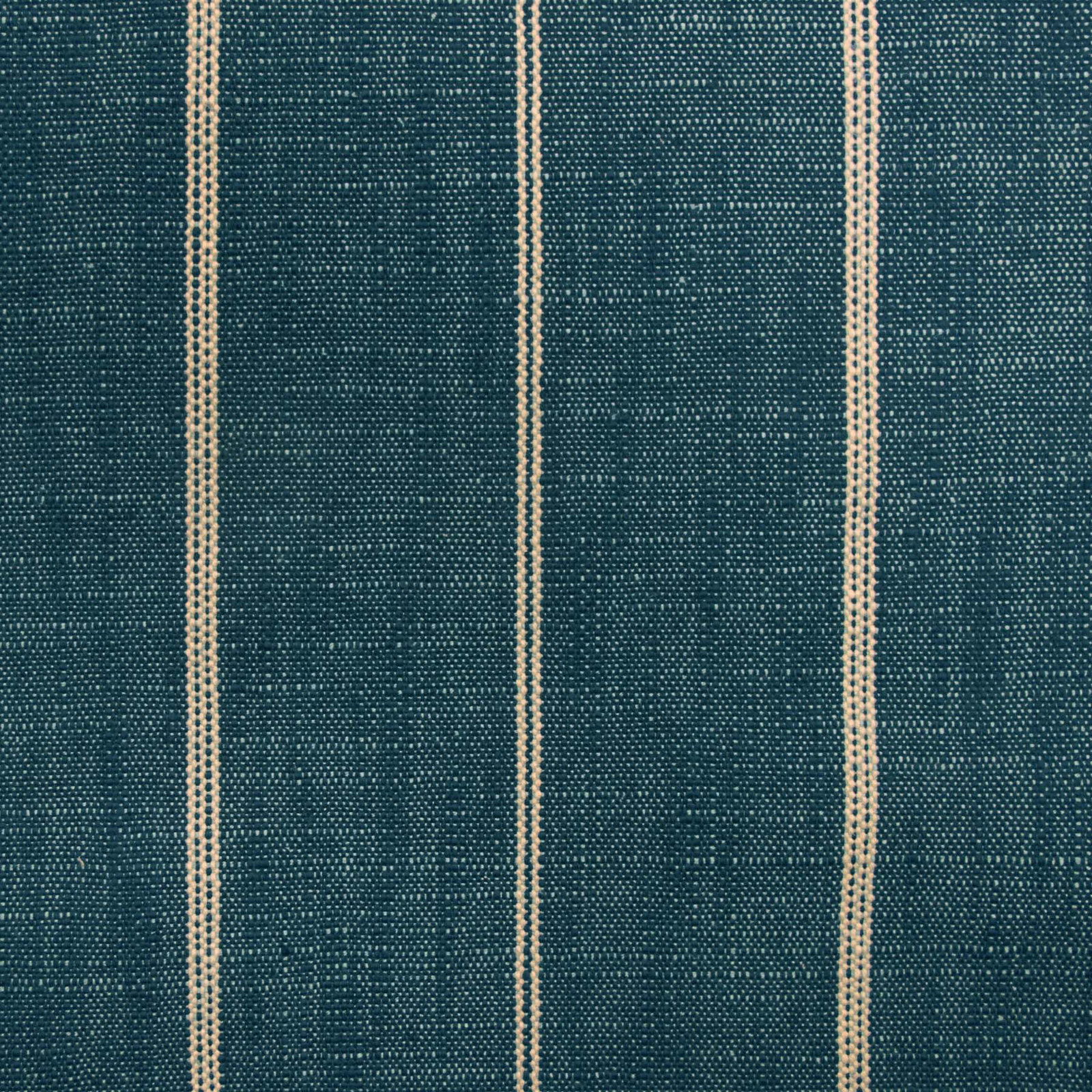 Tilly Upholstered Headboard, Queen, Fritz Indigo Stripe
