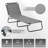 Outsunny 2-Piece Folding Chaise Lounge Chairs With 5-Level Reclining Back For Beach, Yard, And Patio