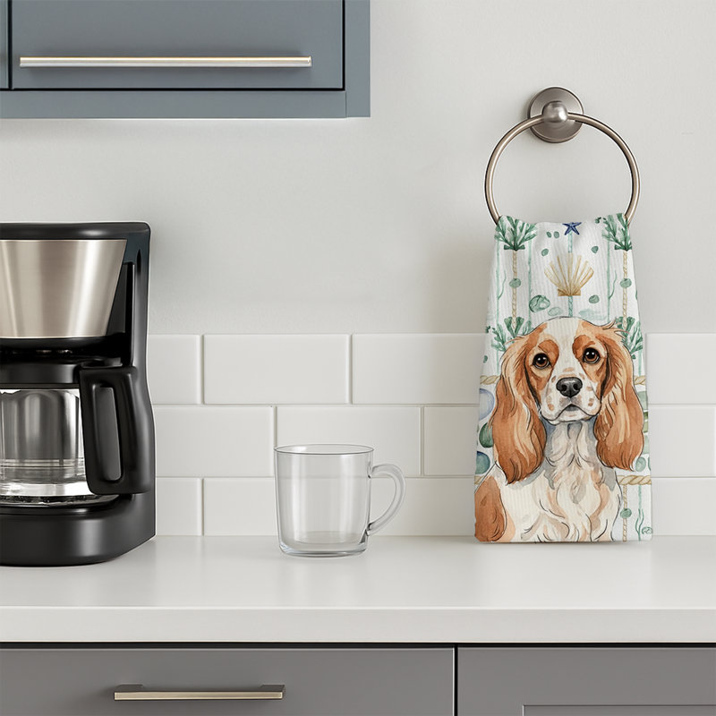 Serviette de cuisine Blenheim Cavalier Spaniel, Épagneul cavalier Blenheim