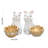Easter Bunny Eggs Resin Eggs Easter Gift Decorations