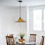 Modern Industrial Single Matte Cone Hanging Pendant Light - Adjustable Ceiling Fixture (E27)-1744080361-1744080360